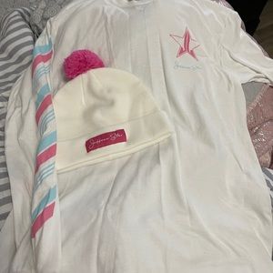 Exclusive jeffree starr shirt and beanie